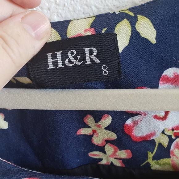 Fit and Flared Floral Summer Dress - Picture 8 of 10